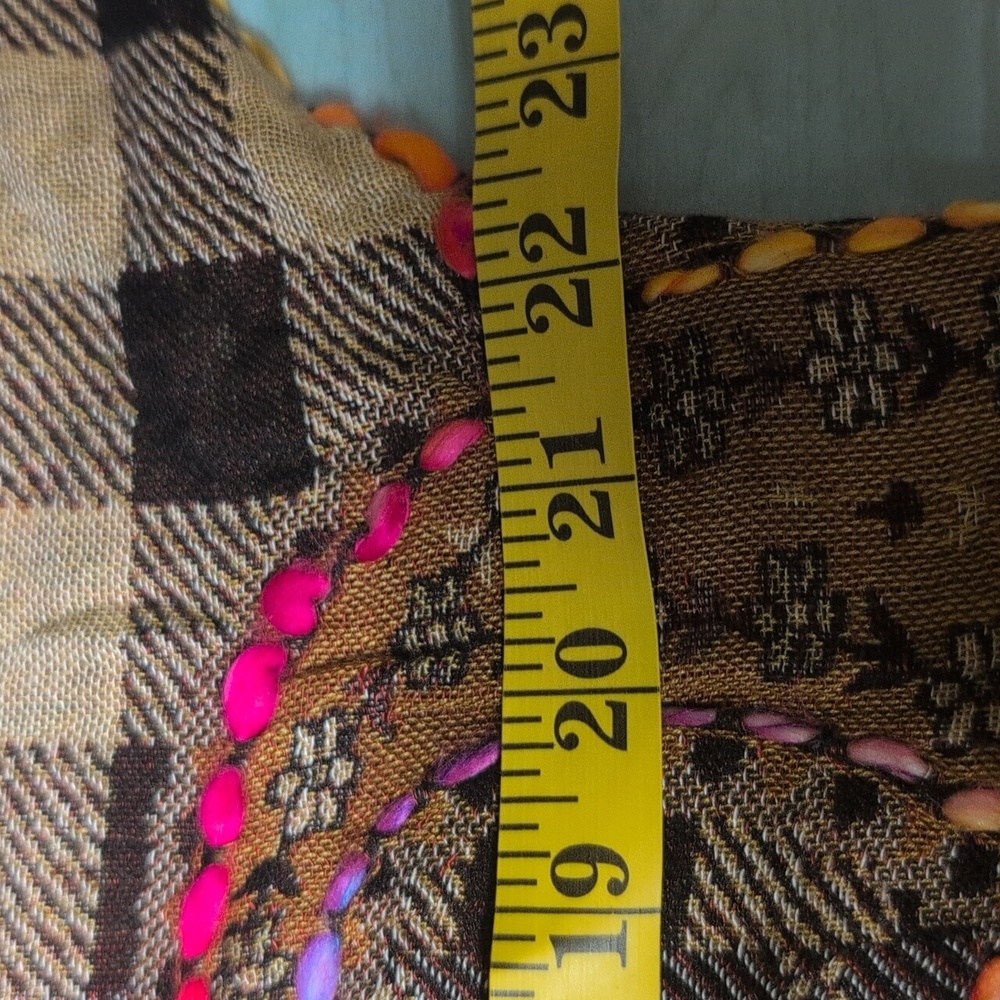 John Mark Multicolor Patchwork Cardigan - image 7